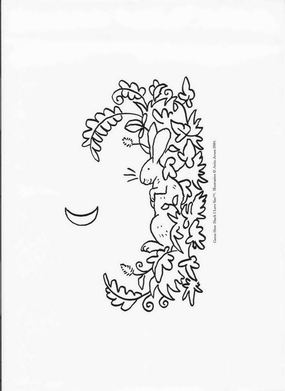 Zajączek wśród Liści - Kolorowanka do Druku dla Dzieci kolorowanka do druku